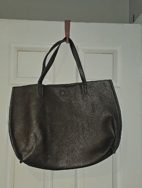 Lia Sophia Chocolate Brown Leather Tote